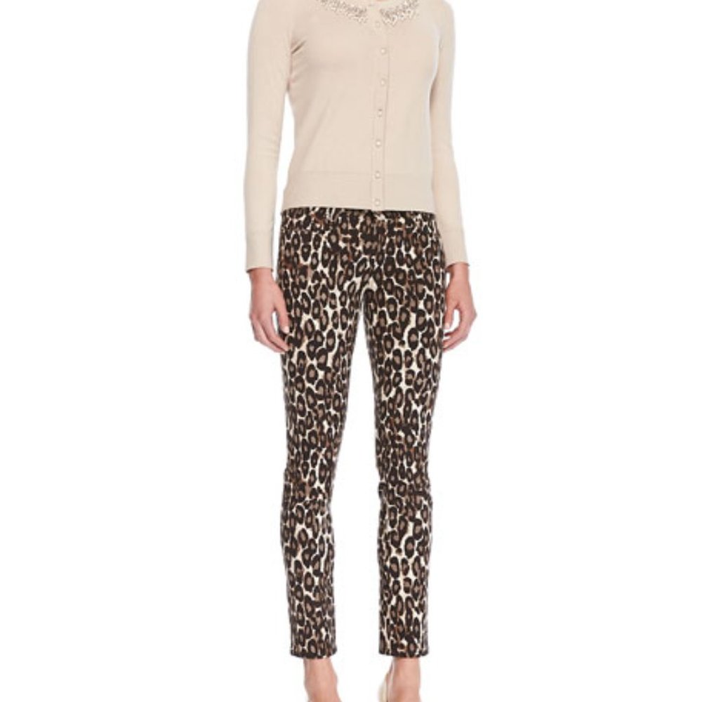 Kate Spade Leopard Print Jeans
